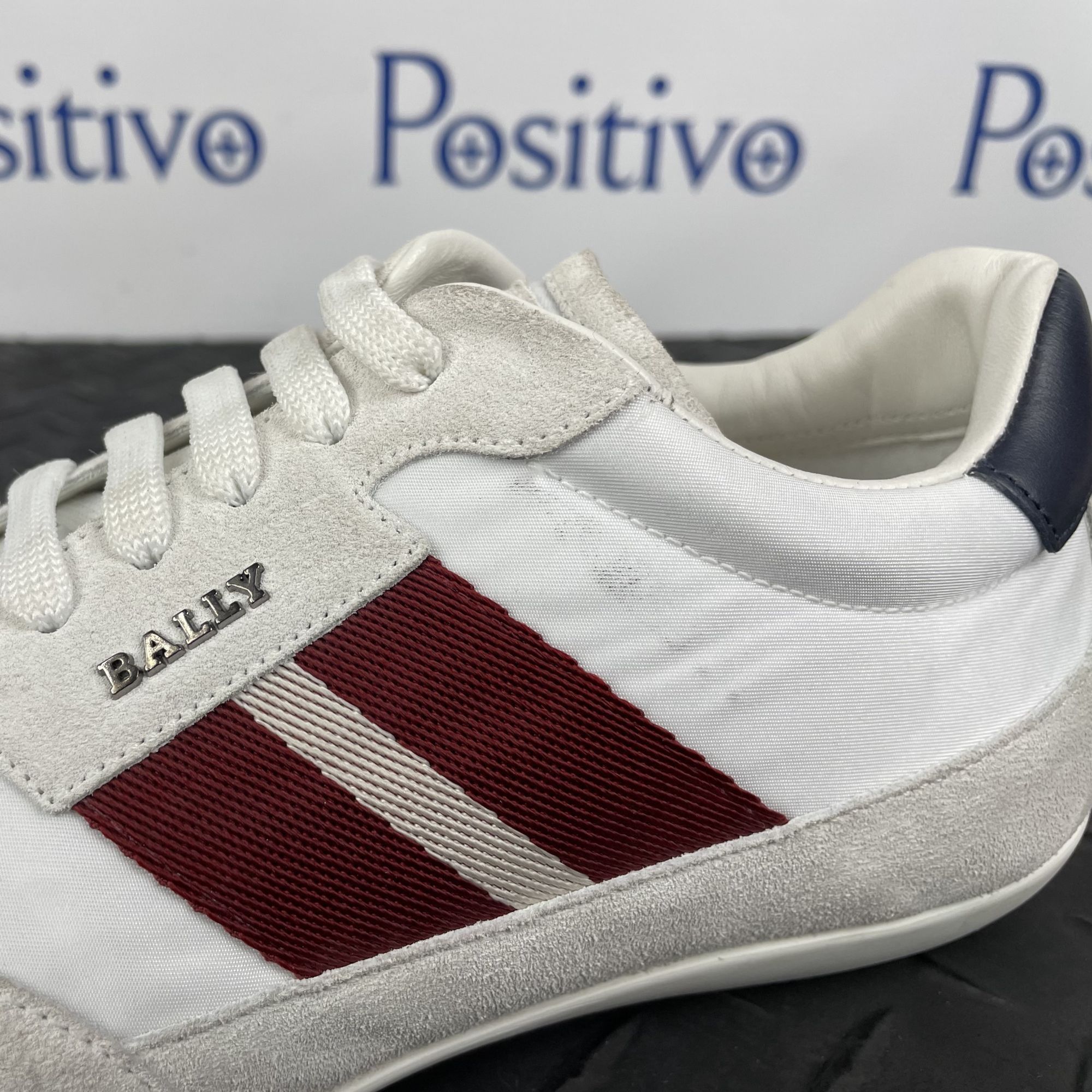 Bally Bally Haldin White Suede Low Top Sneakers US 6 w/ Defect Size US 6 / EU 39 - 7 Thumbnail