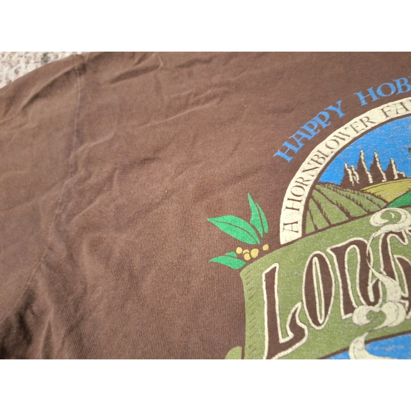 Etro Jinx Hobbit Pride Shire Long Bottom Leaf Beer Retro Shirt M Mens Brown Short Sleeve T-Shirt Size US M / EU 48-50 / 2 - 4 Thumbnail