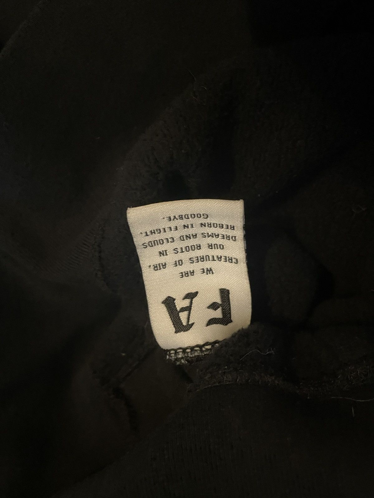 Fucking Awesome Black rare FA hoodie Size US M / EU 48-50 / 2 - 4 Preview
