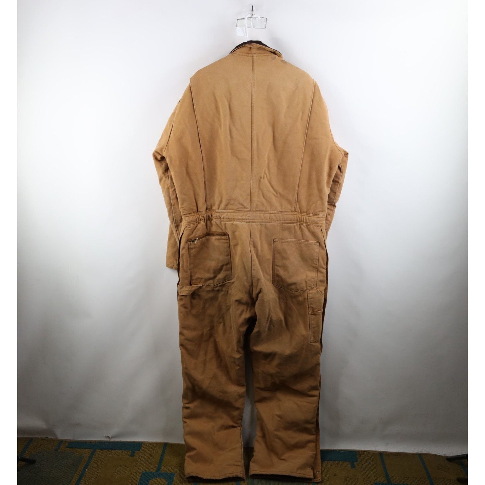 Vintage Vintage 90s Streetwear Quilted Canvas Coveralls Size US 36 / EU 52 - 20 Thumbnail
