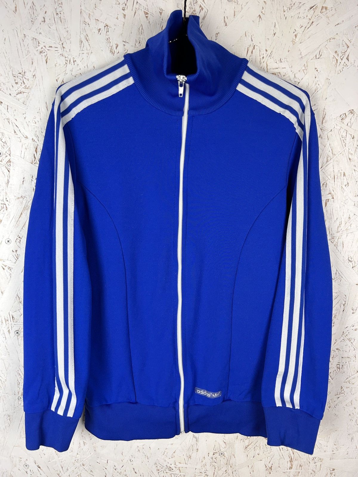 Adidas 80s Adidas Made In West Germany Tracksuit Jacket In Blue Size US M / EU 48-50 / 2 - 1 Thumbnail