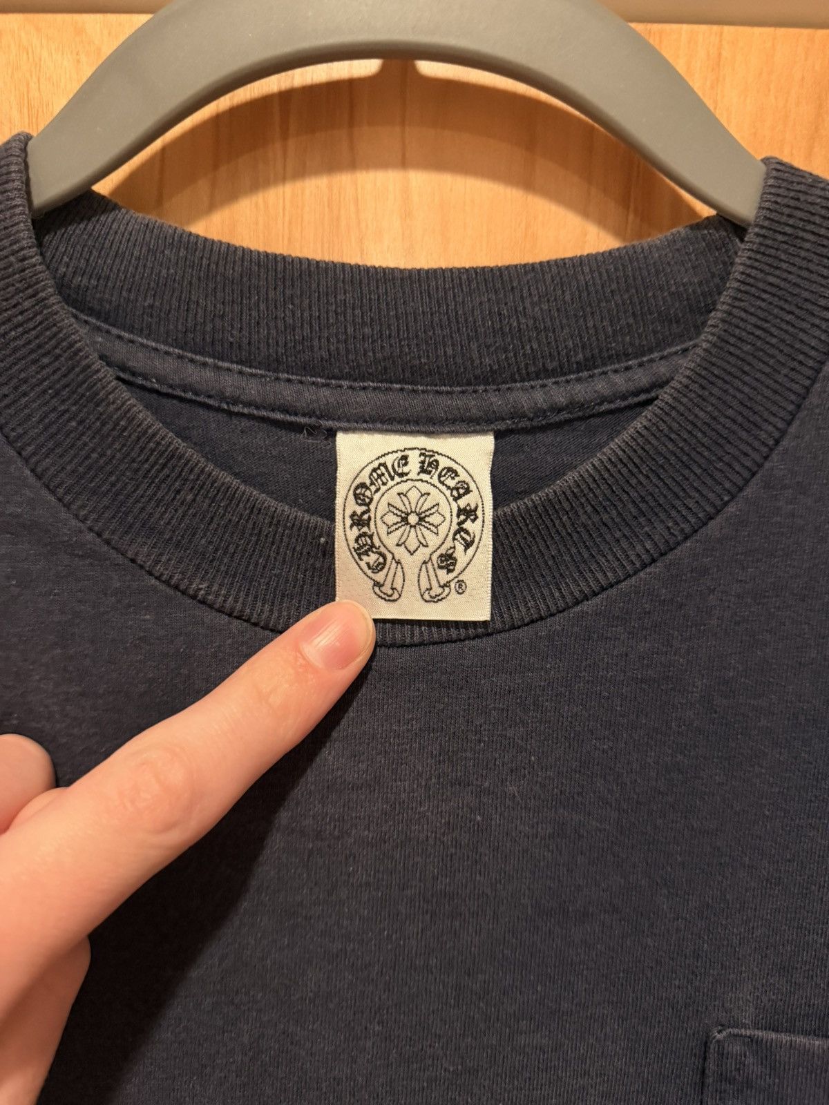 Chrome Hearts Chrome Hearts Vintage Intellectual Gallery Tee Navy Size US M / EU 48-50 / 2 - 6 Thumbnail