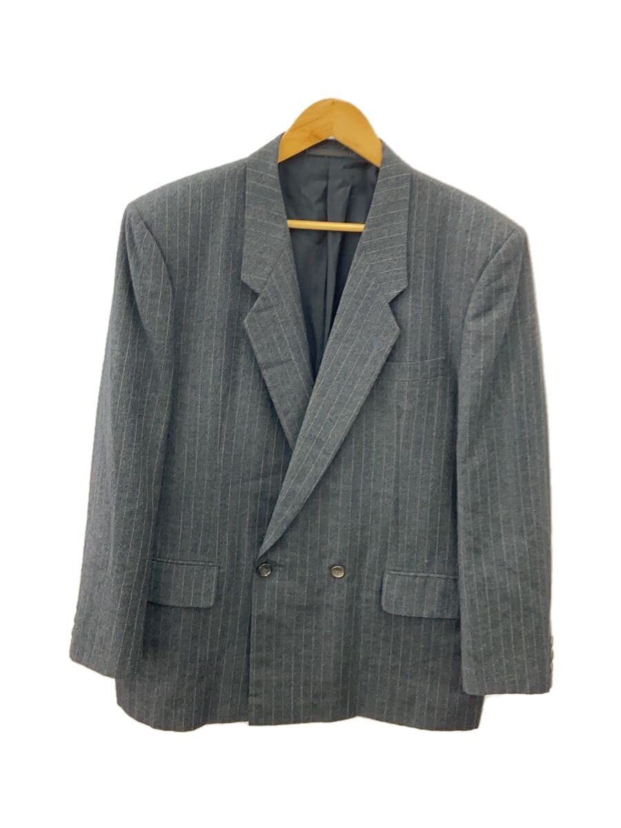 Comme des Garcons Homme 1989 Striped Wool Jacket Size US M / EU 48-50 / 2 - 1 Thumbnail