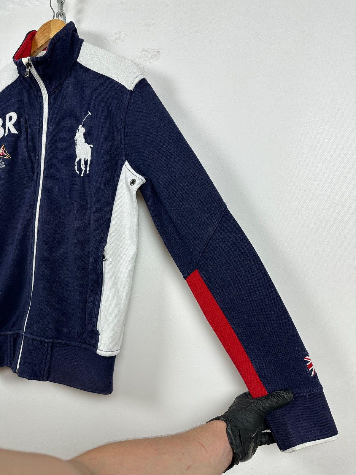 Polo Ralph Lauren Vintage Polo Ralph Lauren GBR Chief Keef Zip Sweatshirt Size US S / EU 44-46 / 1 - 11 Thumbnail