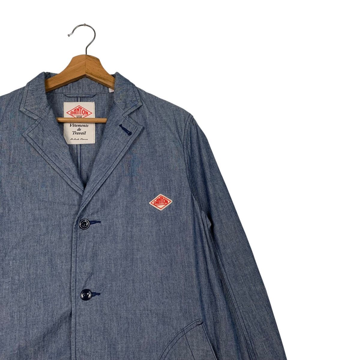 Danton Danton Vetements De Travail French Workwear Jacket Size US S / EU 44-46 / 1 - 5 Thumbnail