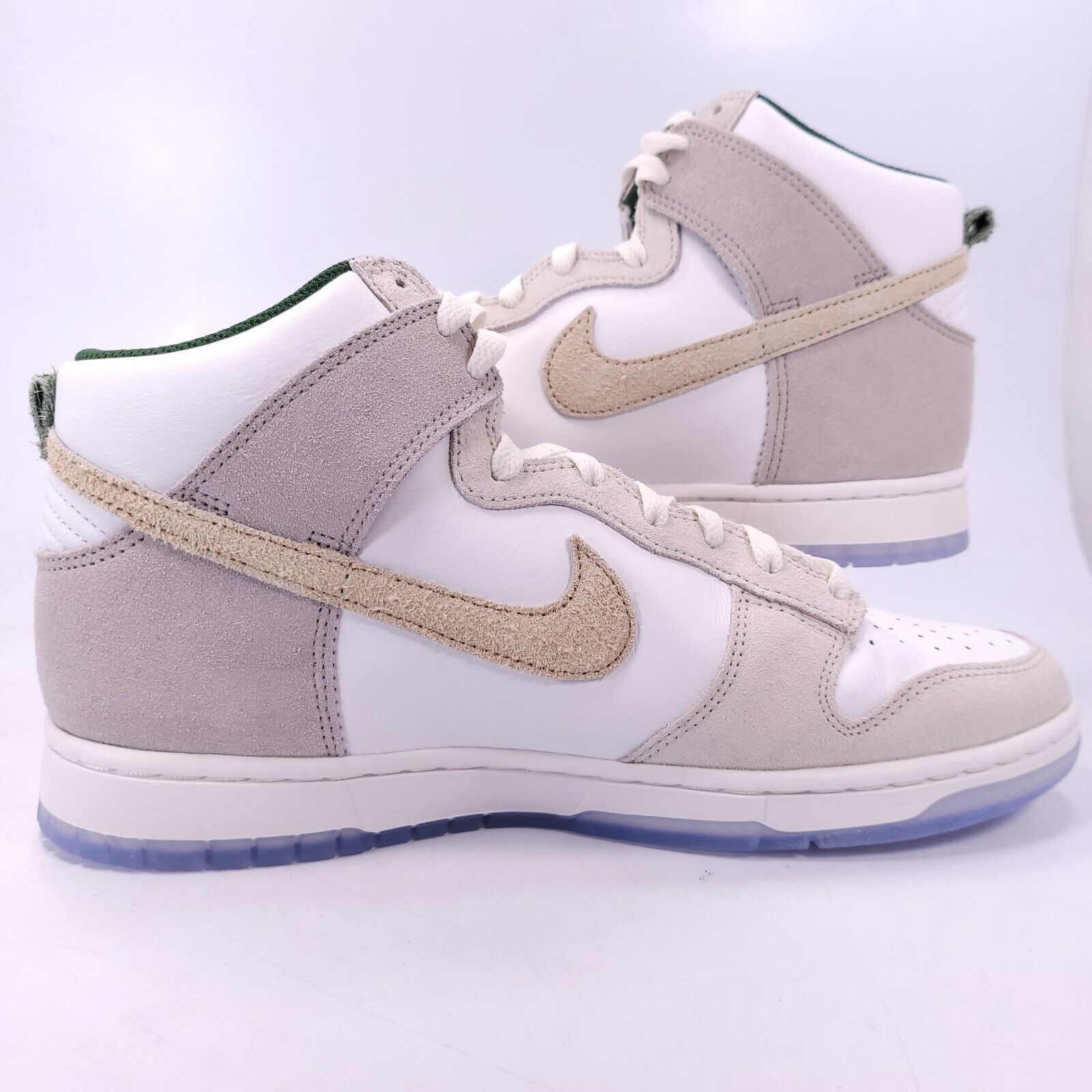Nike Nike Dunk Hi Shoe Men Size 10.5 FD0776-100 Gold Mountian Size US 10.5 / EU 43-44 - 5 Thumbnail