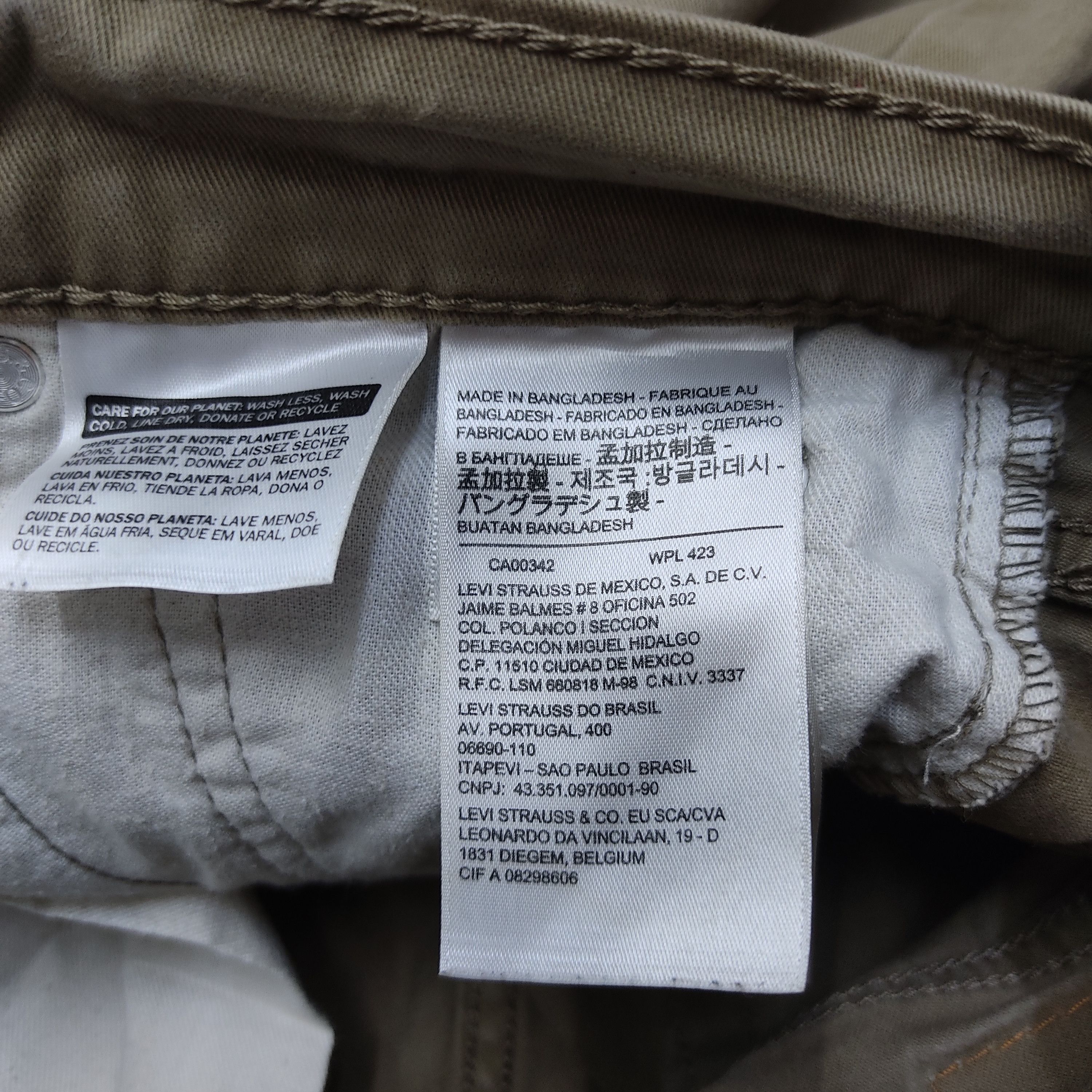 Levi's × Levi's Vintage Clothing × Vintage Vintage Levis 511 Pants L080 Size US 30 / EU 46 - 9 Thumbnail
