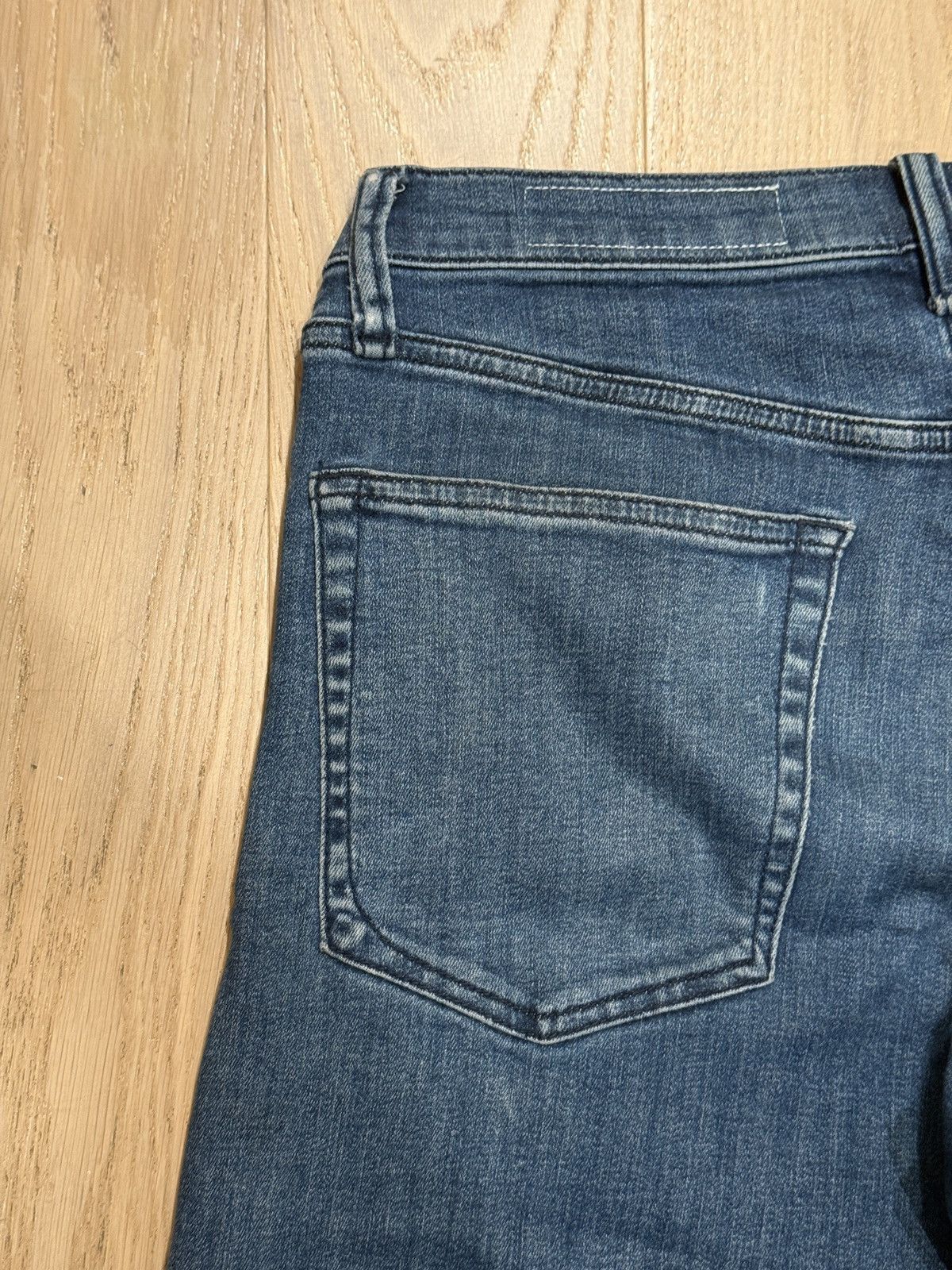 Rag & Bone Rag + Bone Sophie Ultra Wide Jeans in Blue Size US 31 - 10 Thumbnail