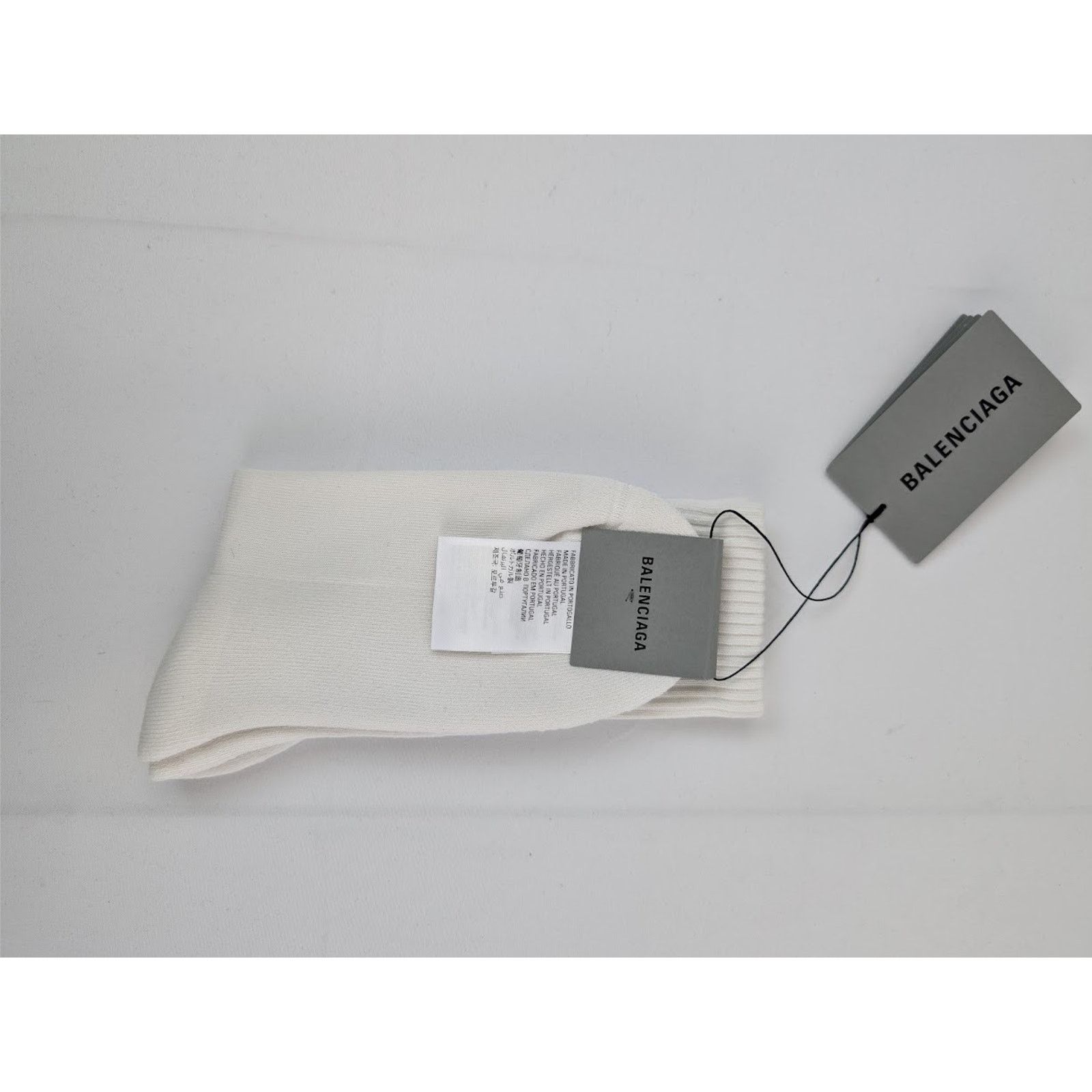 Balenciaga o1rshd1 Size: XL / Cotton Ebay Socks in White/Multicolor Size ONE SIZE - 6 Thumbnail