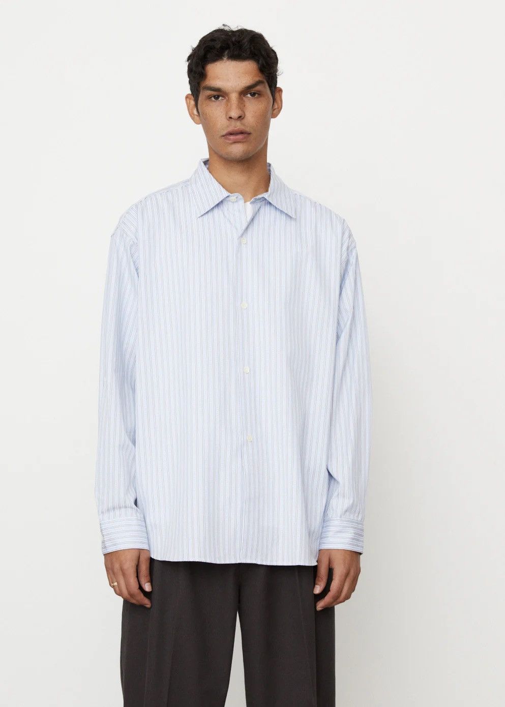 Mfpen Mfpen Generous Shirt - Large - Jacquard Stripe Pattern Size US L / EU 52-54 / 3 - 1 Thumbnail