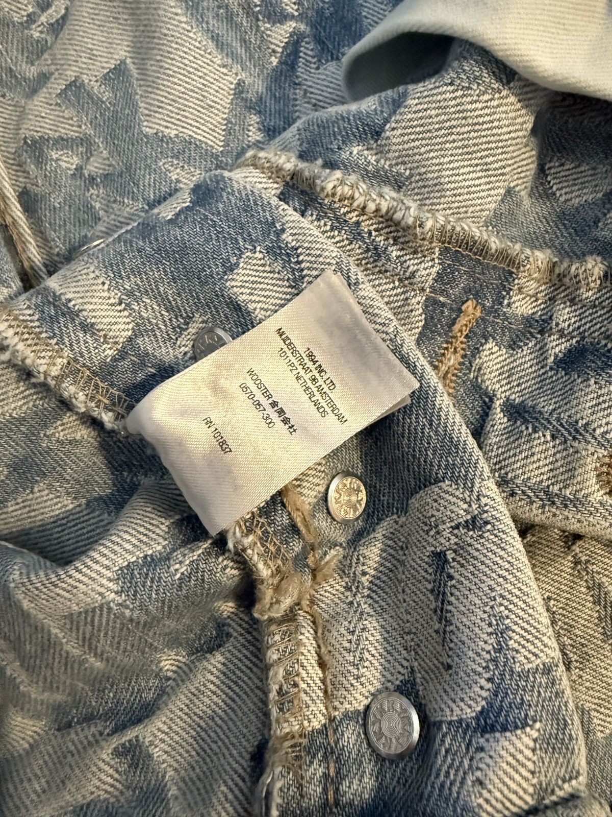 Supreme Supreme Fat Tip Jacquard Regular Denim 32 Size US 32 / EU 48 - 8 Thumbnail