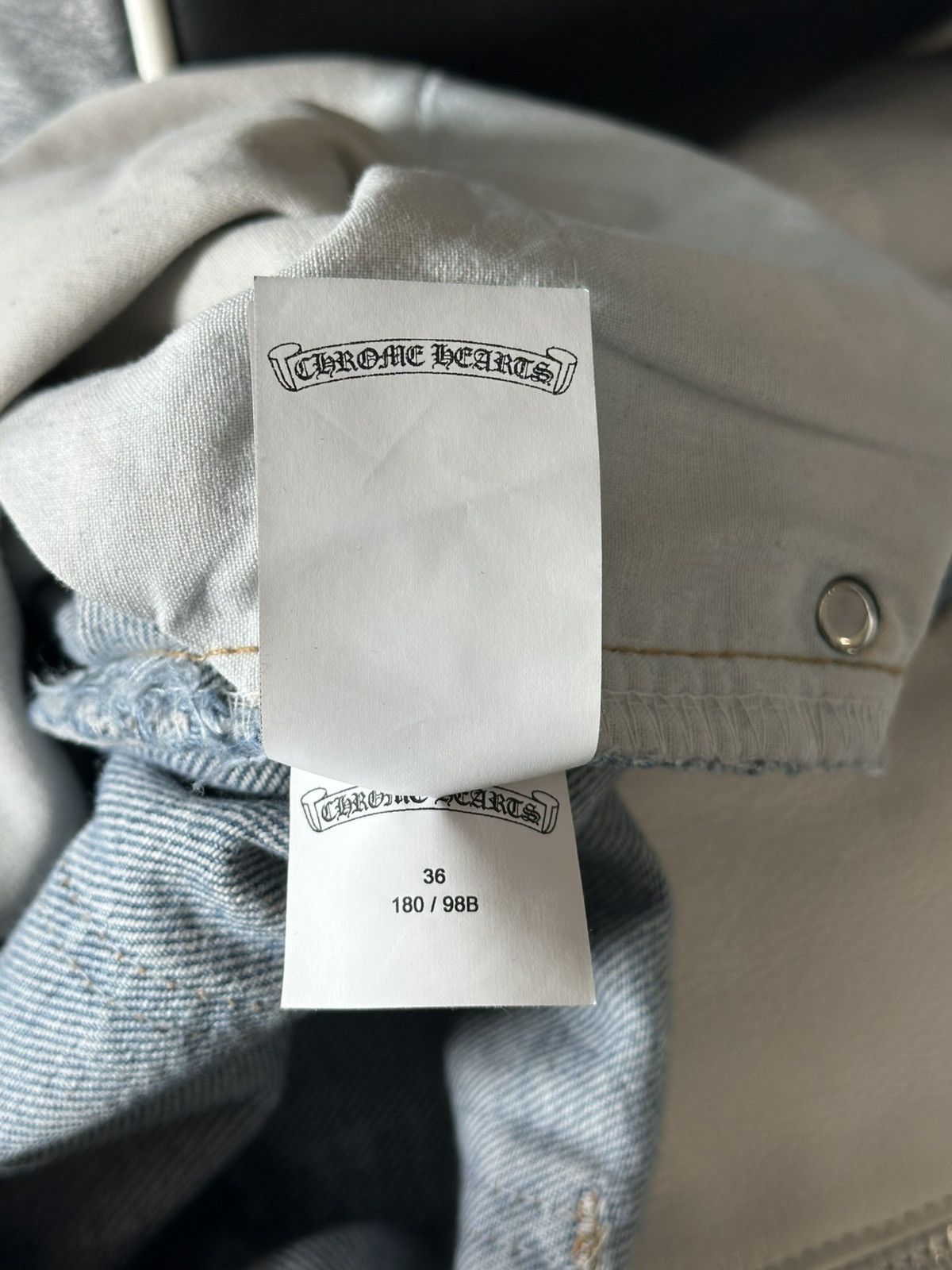 Chrome Hearts CHROME HEARTS 517 PATCH LEVIS Size US 36 / EU 52 - 11 Thumbnail
