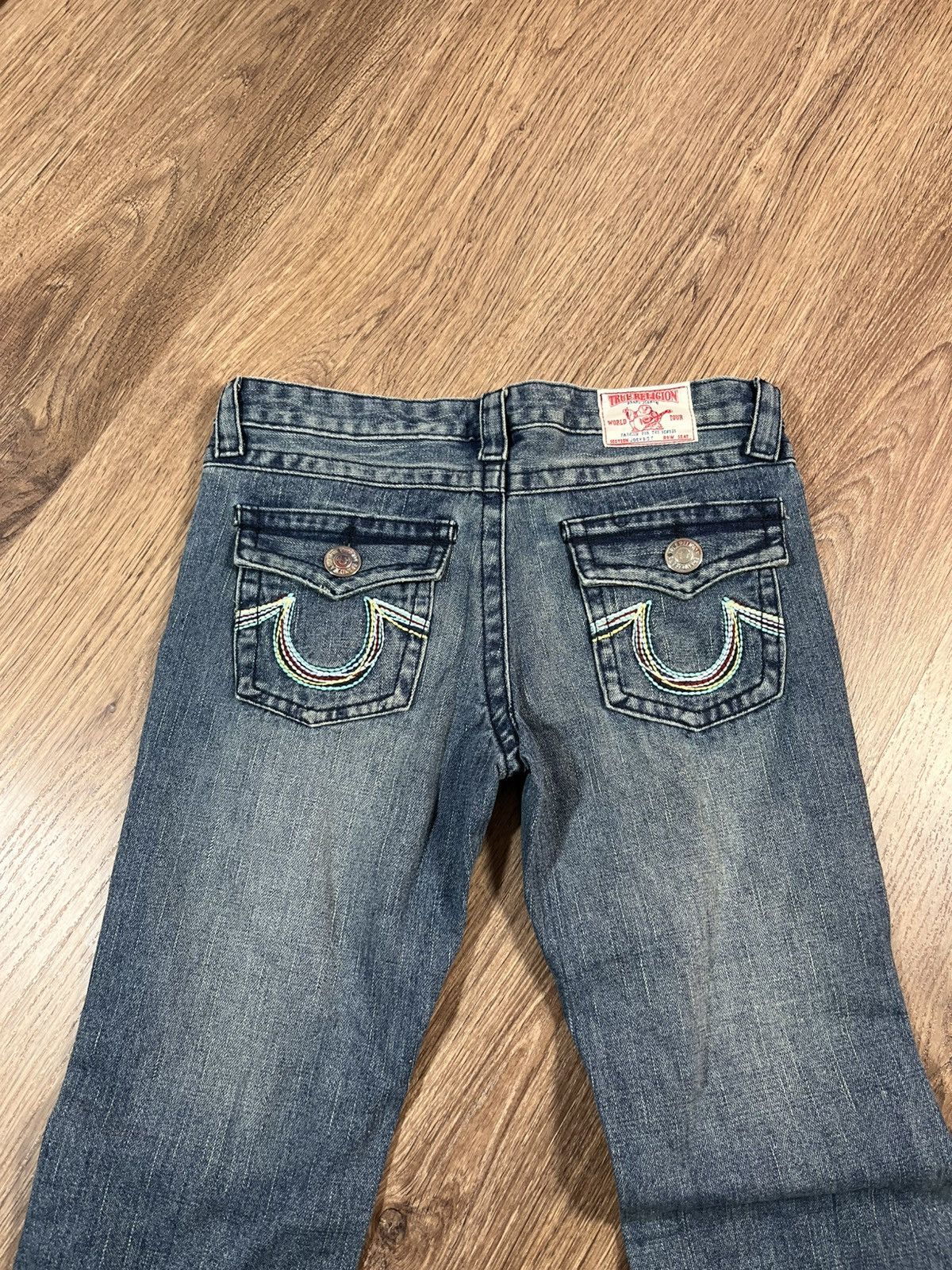True Religion Vintage True Religion Flare Jeans Size 28" / US 6 / IT 42 - 14 Thumbnail