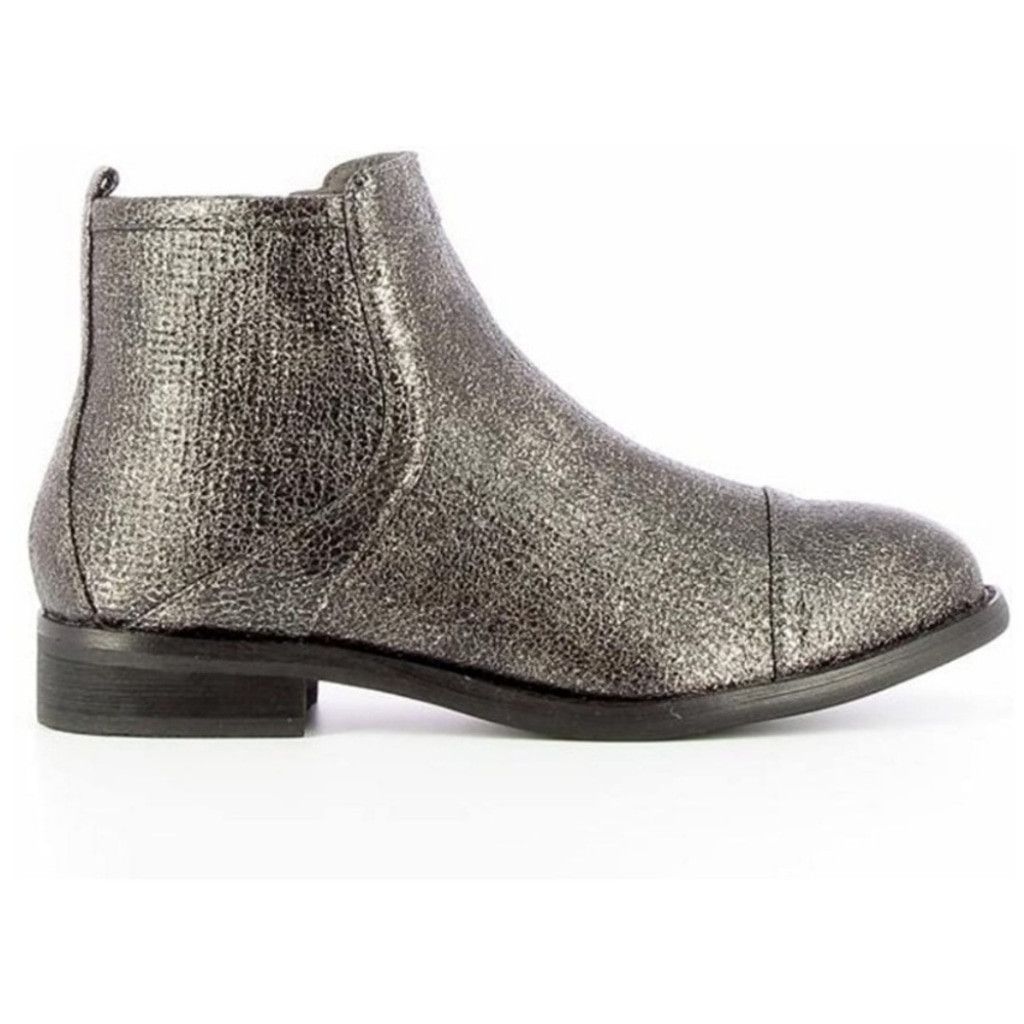 Anthropologie Anthropologie Vanessa Wu Black Shimmer Booties Size US 6.5 / IT 36.5 - 2 Thumbnail