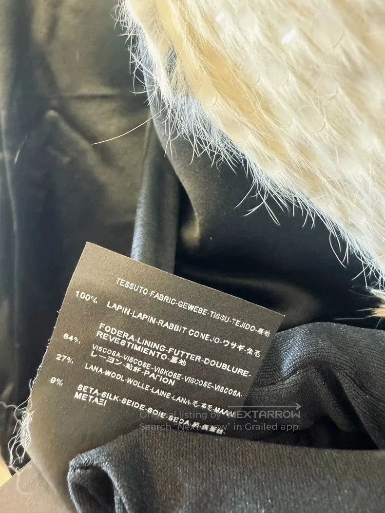 Saint Laurent Paris Saint Laurent Rabbit Fur Short Coat. Size US S / EU 44-46 / 1 - 7 Thumbnail