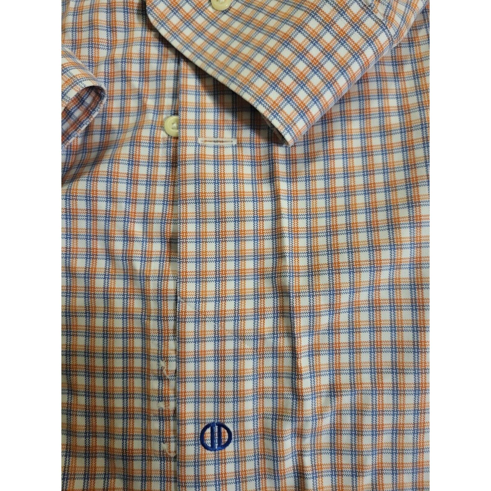 David Donahue David Donahue Mens Dress Shirt Size 16.5 34/35 Size US L / EU 52-54 / 3 - 2 Thumbnail