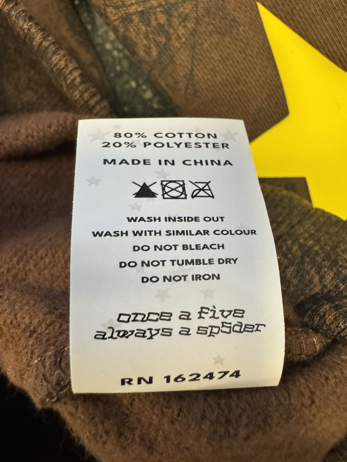 Sp5der Sp5der 5 Star Camo Crewneck Size US S / EU 44-46 / 1 - 3 Thumbnail
