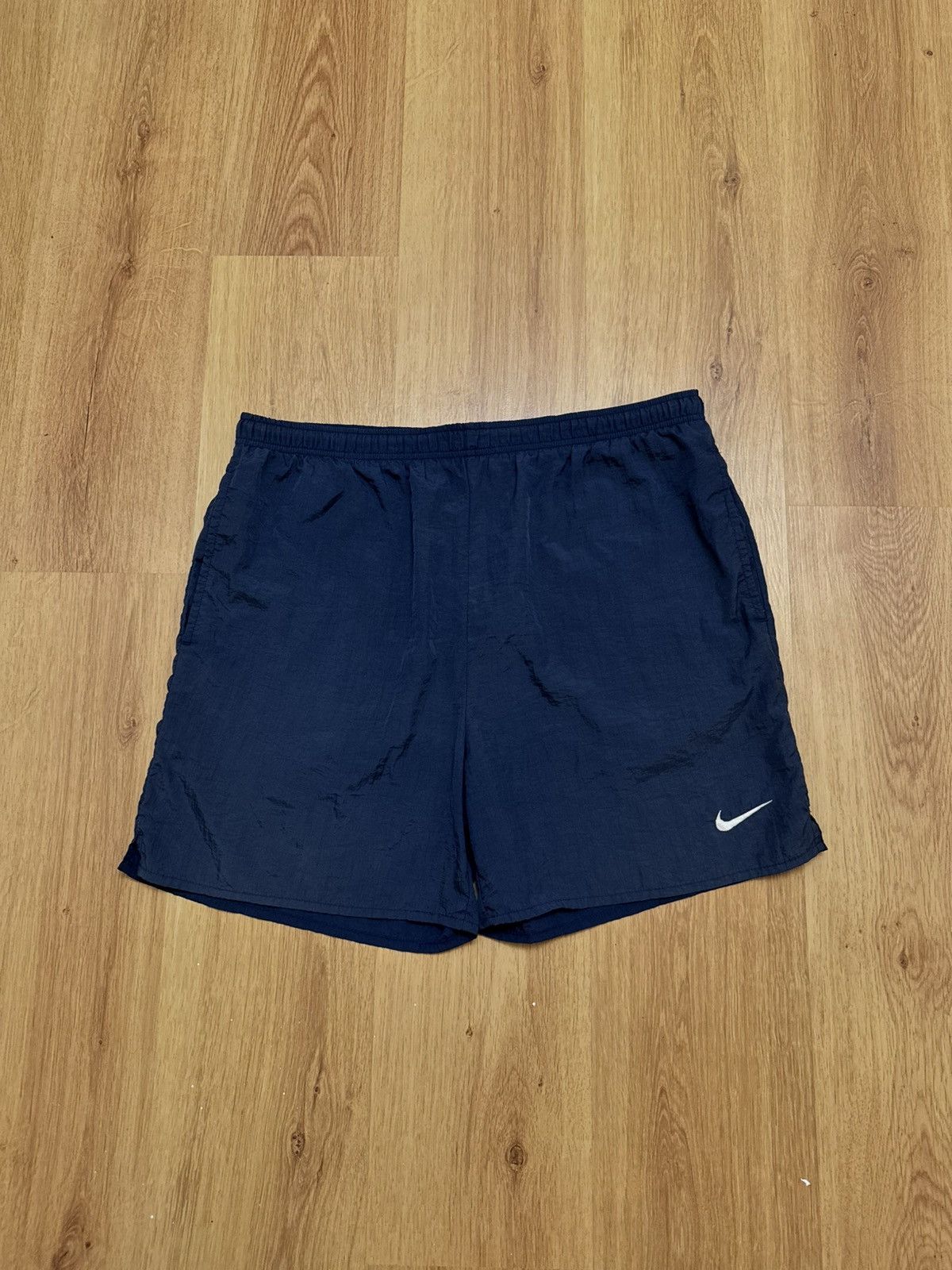 Nike Vintage Nike Shorts Swiming Trucks XL Nylon Blue Streetwear Size US 34 / EU 50 - 13 Thumbnail