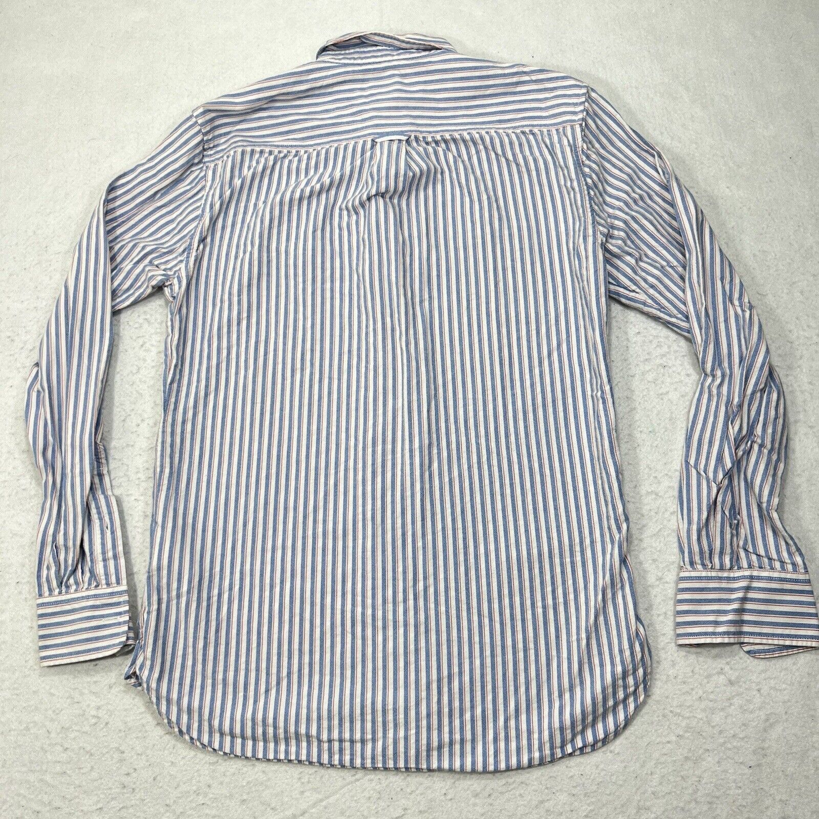 Timberland Timberland Earthkeepers Button Down Blue Striped Dress Shirt Size US S / EU 44-46 / 1 - 8 Thumbnail