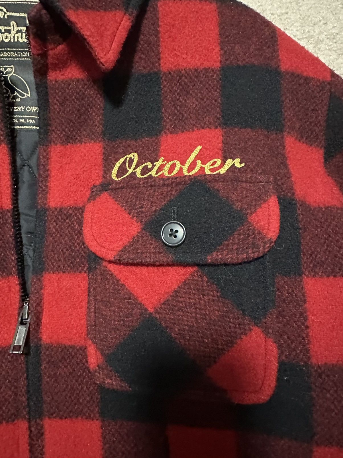 October's Very Own × Woolrich Woolen Mills Octobers Very Own x Woolrich RARE Lake Muskoka Jacket Size US M / EU 48-50 / 2 - 10 Thumbnail