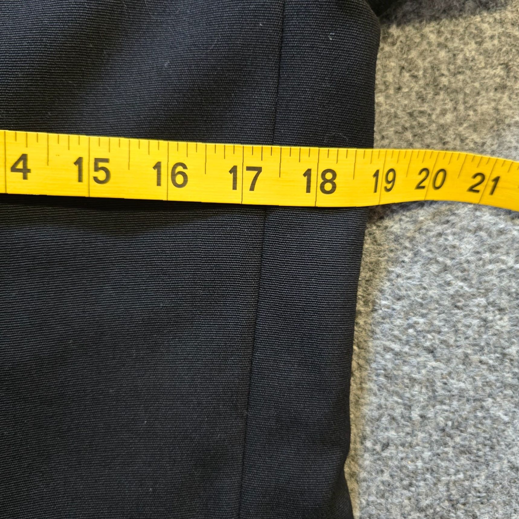 J.Crew J.CREW Blazer Women Size 6 Black Wool Stretch One Button Academia Career Capsule Shirt Size M / US 6-8 / IT 42-44 - 5 Thumbnail