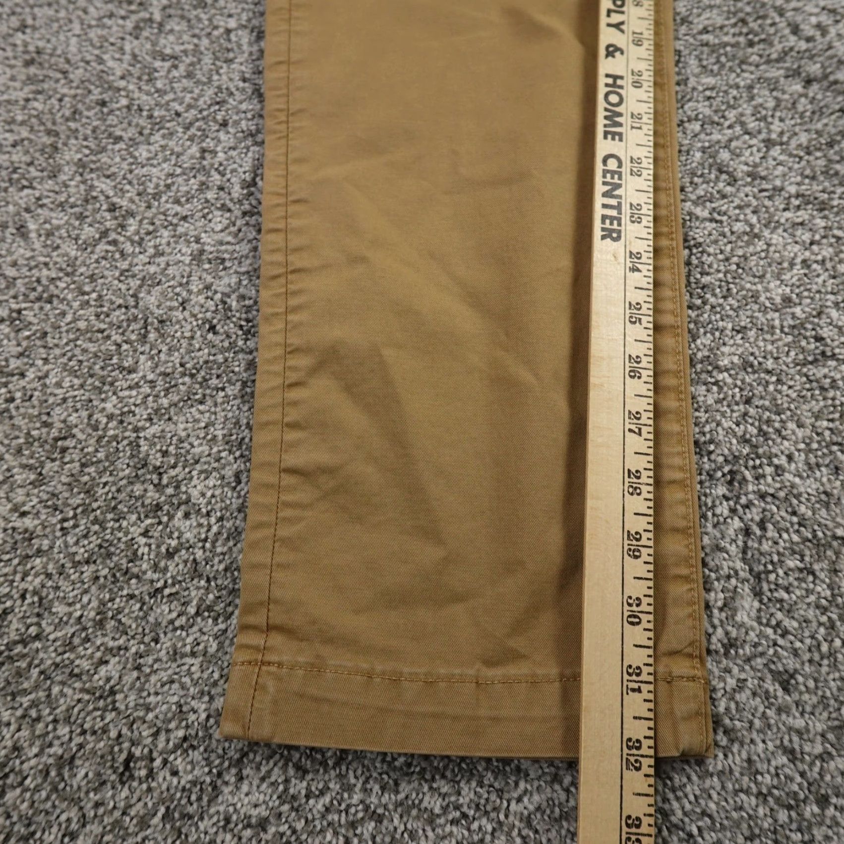 American Eagle Outfitters American Eagle Outfitters Pants Mens 28X32 Brown Beige Chino Trouser Straight Stretch Flex Size US 28 / EU 44 - 3 Thumbnail
