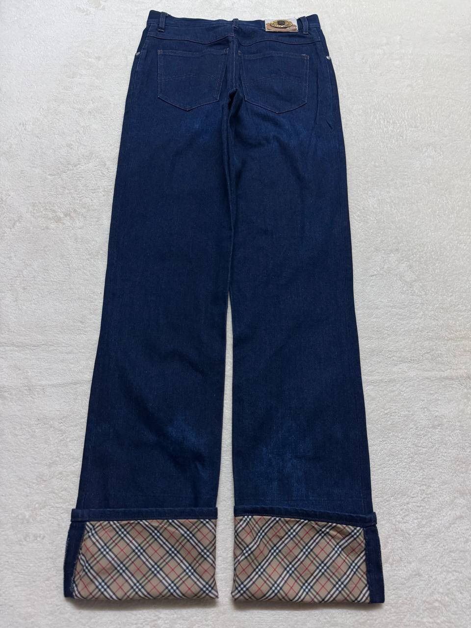 Burberry Burberry Of London Novacheck Blue Denim Jeans Rare Design Size US 27 - 12 Thumbnail