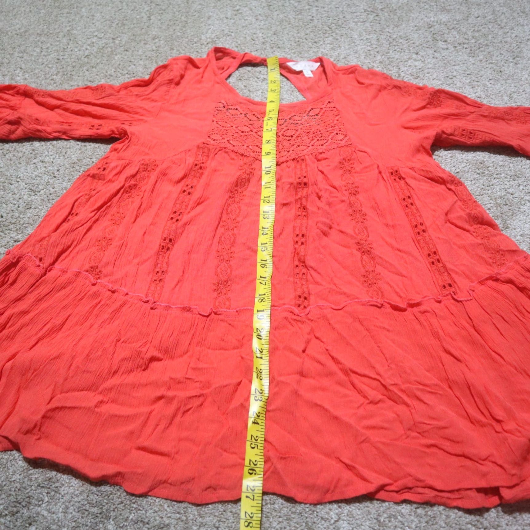 Pinko Adiva Shirt Pink Lace Long Sleeve Top Adult S Small Womens Pink Floral Rayon Blend Lace Accents Ruffle 90s Size S / US 4 / IT 40 - 4 Thumbnail