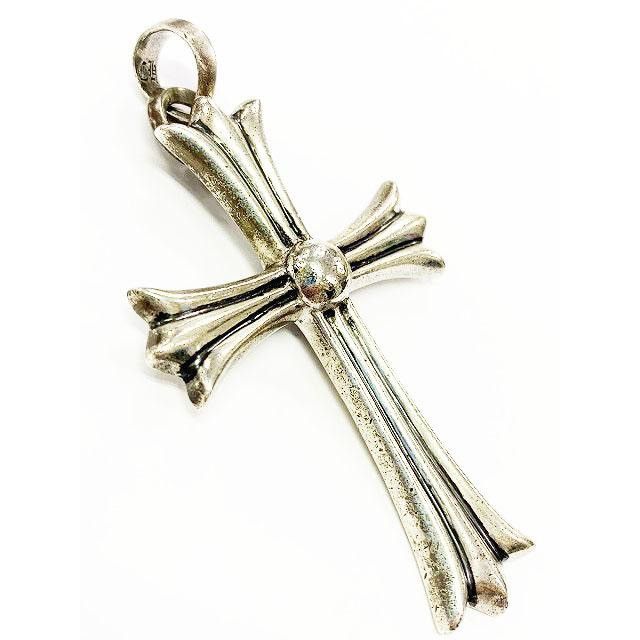 Chrome Hearts Chrome Hearts Large Cross Pendant W Bale necklace Size ONE SIZE - 3 Thumbnail