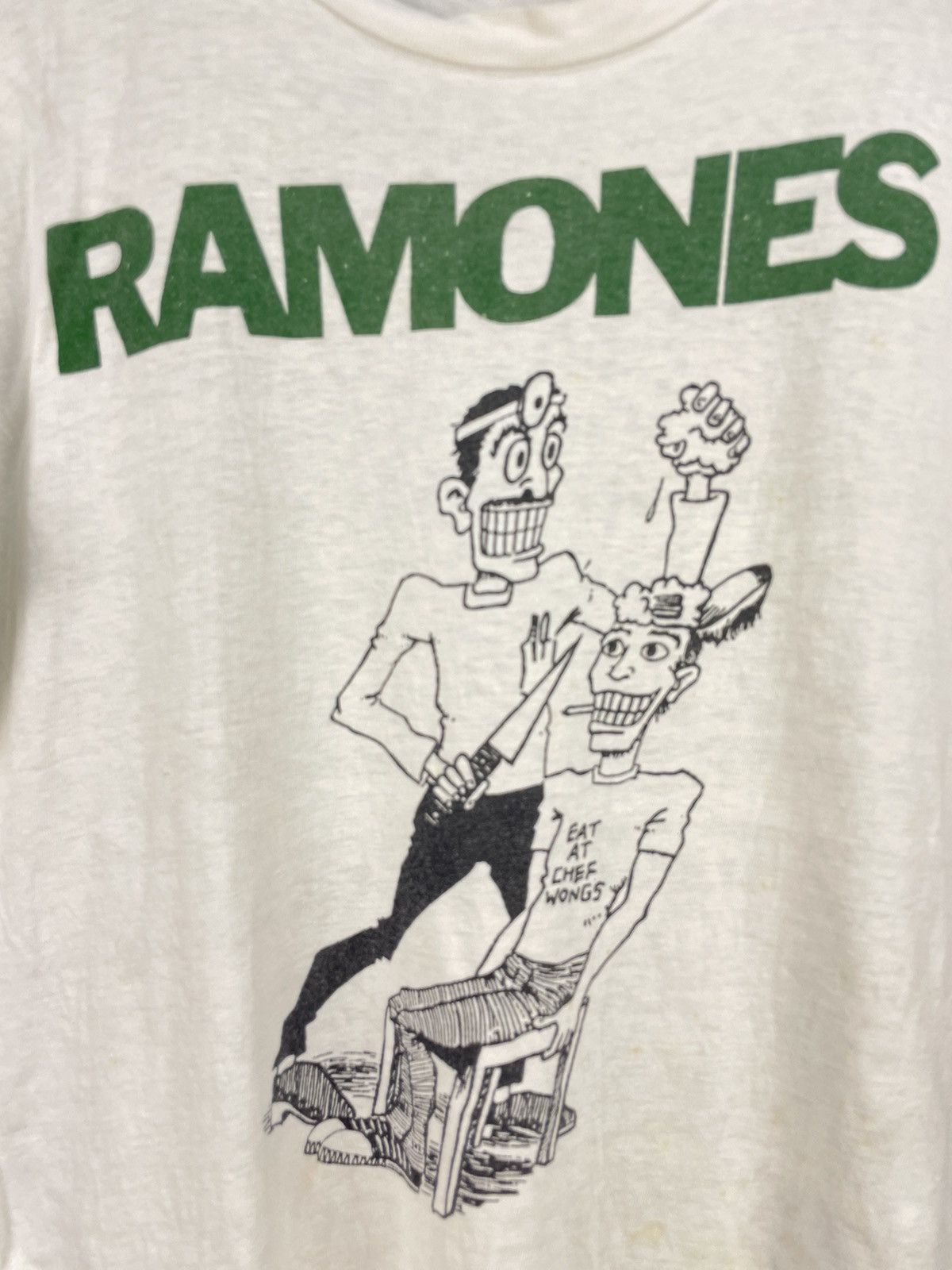 Band Tees Vintage 80s Ramones punk band t shirt Size US S / EU 44-46 / 1 - 4 Thumbnail