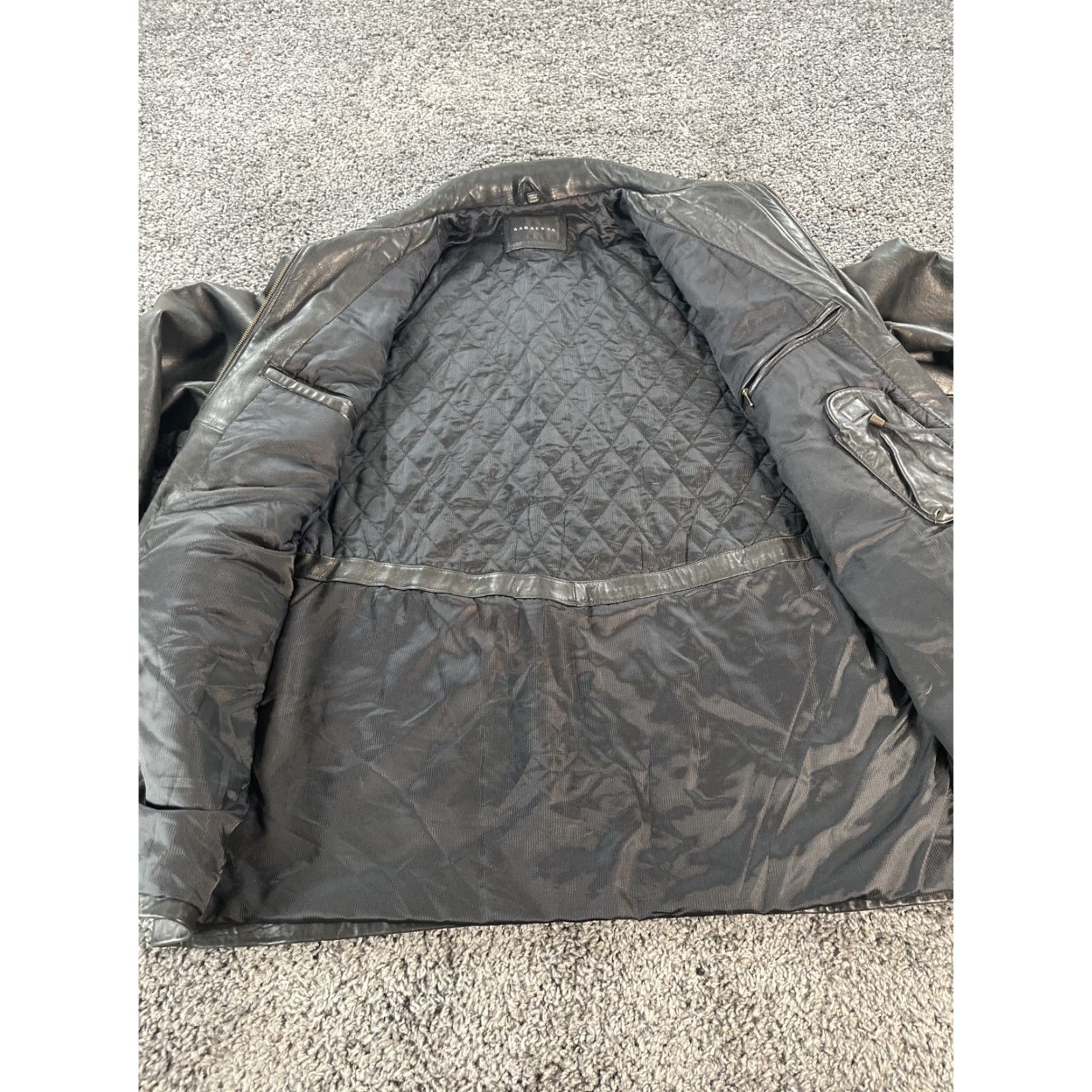 Baracuta VINTAGE Baracuta Jacket Men 2XLT Black Full Zip Bomber 90s Style Size US XXL / EU 58 / 5 - 5 Thumbnail
