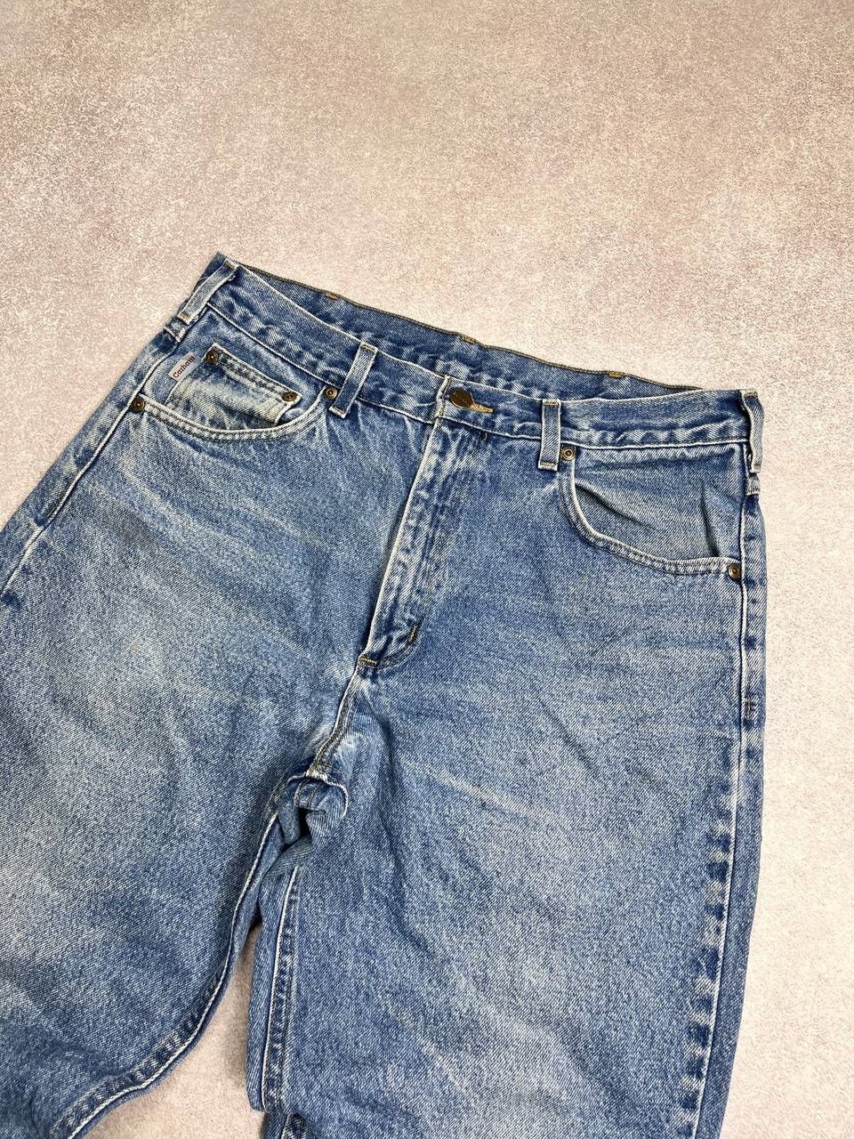 Carhartt × Vintage Vintage Carhartt Relaxed Fit Baggy Stonewashed Jeans 34 Size US 34 / EU 50 - 4 Thumbnail