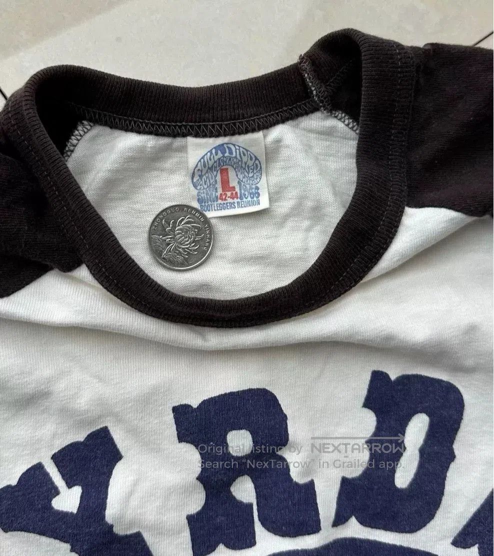 Freewheelers vintage black and white graphic baseball shirt. Size US L / EU 52-54 / 3 - 5 Thumbnail