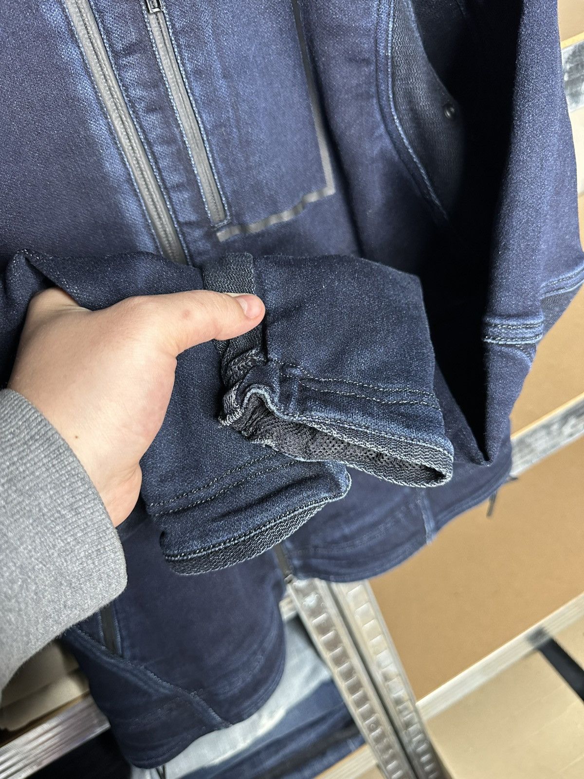 Diesel Diesel Jogg Jeans RUNX Hybrid Jacket Denim Sweat Technical Size US L / EU 52-54 / 3 - 11 Thumbnail