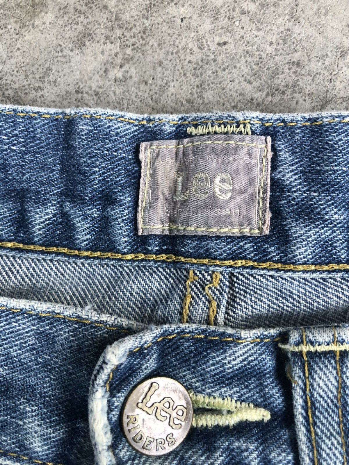 If Six Was Nine Japanese Lee Flared Jeans Distressed Jeans Size US 32 / EU 48 - 18 Thumbnail
