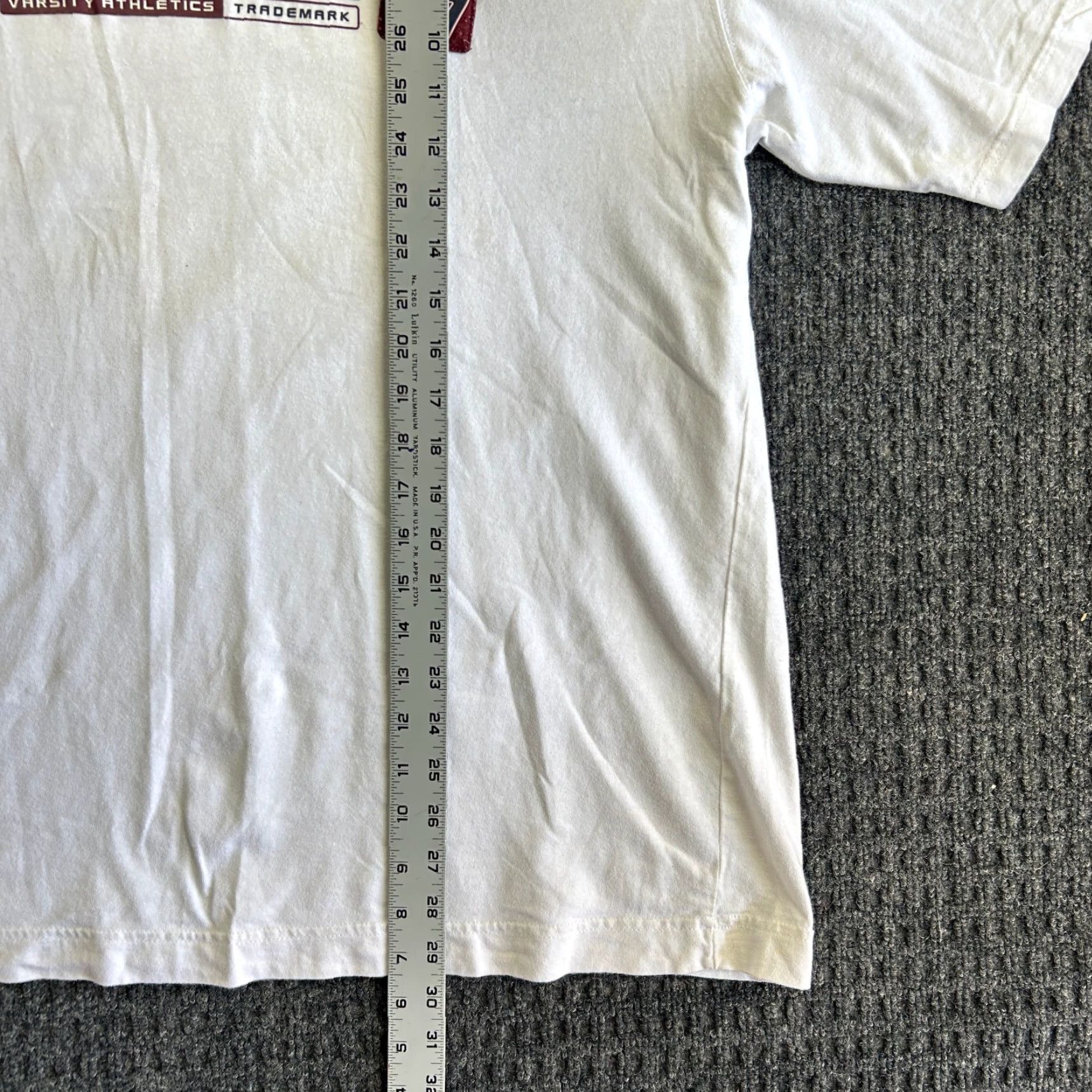 Aeropostale VINTAGE Aeropostale T Shirt Varsity Athletics 97 White L Ringer 90s y2k HipHop Size US L / EU 52-54 / 3 - 5 Thumbnail
