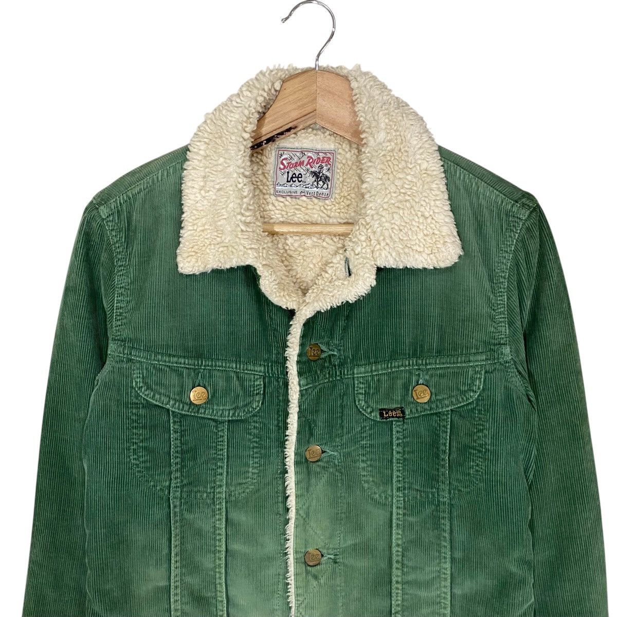Lee × Vintage 🔥VINTAGE LEE STORM RIDER SHEARLING TRUCKER JACKET Size US S / EU 44-46 / 1 - 2 Thumbnail