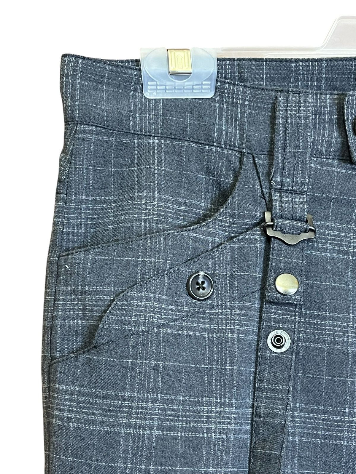 Punk and Yo JAPANESE COMME CA COMMUNE CHECKERED GOTHIC PUNK STYLE PANT Size US 31 - 5 Thumbnail