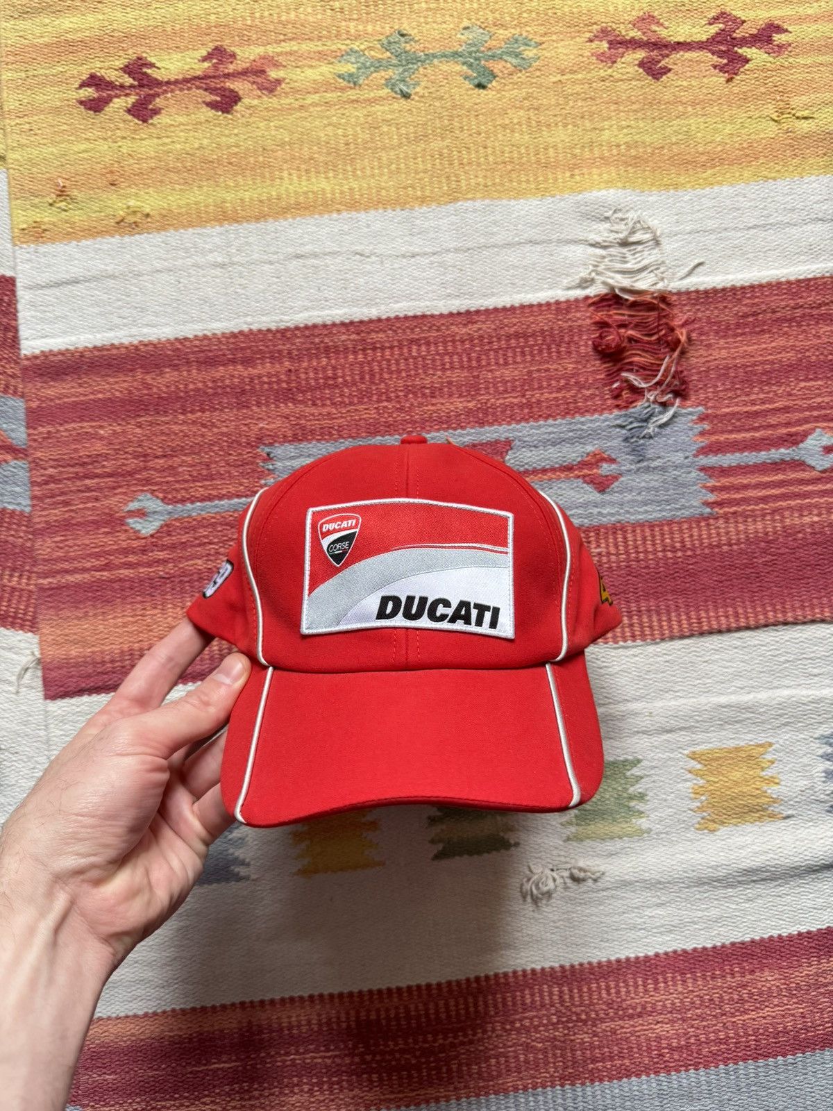 Puma Vintage Puma x Ducati Corse Formula 1 Team Hat Size ONE SIZE - 2 Thumbnail