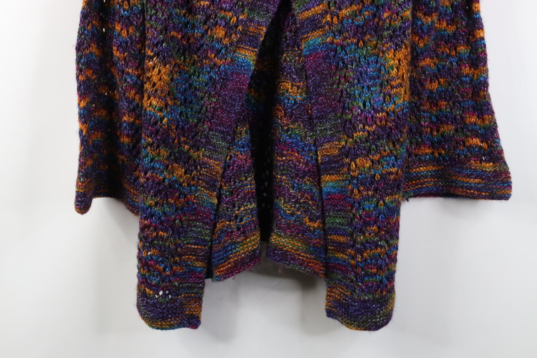 Vintage Vintage 90s Babydoll Bella Fairy Rainbow Sleeve Sweater Size S / US 4 / IT 40 - 3 Thumbnail