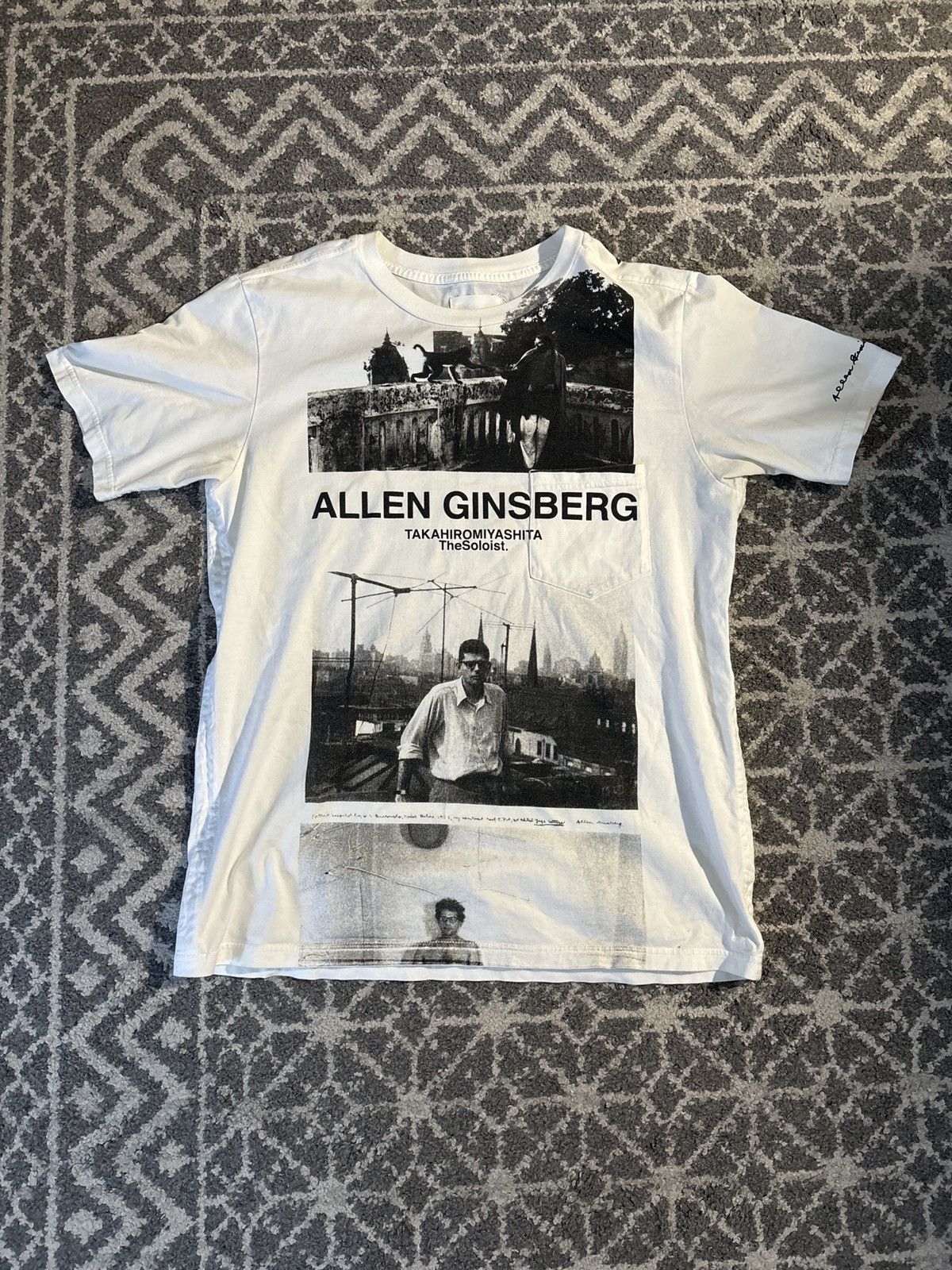 Vintage Japanese Allen Ginsberg Soloist Tee