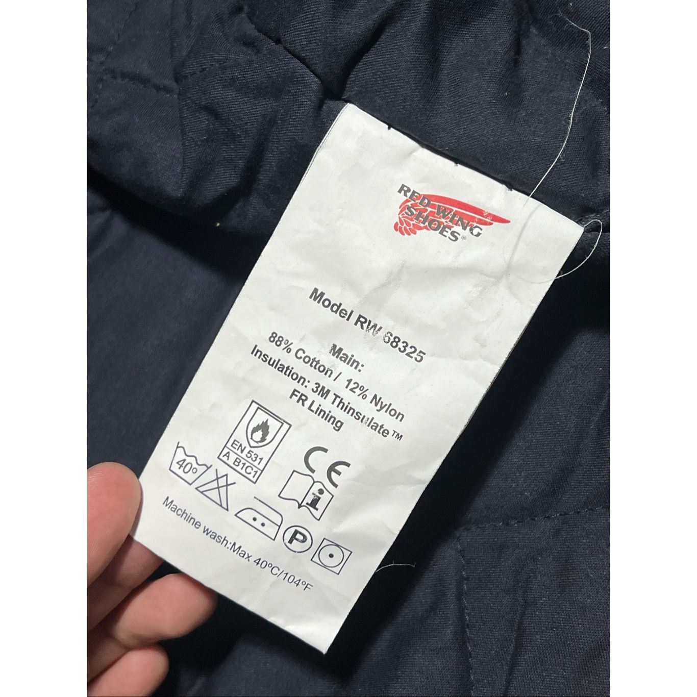 Red Wing Red Wing FR 4XL Westex UltraSoft Flame Resistant Work Jacket Size US XXL / EU 58 / 5 - 7 Thumbnail