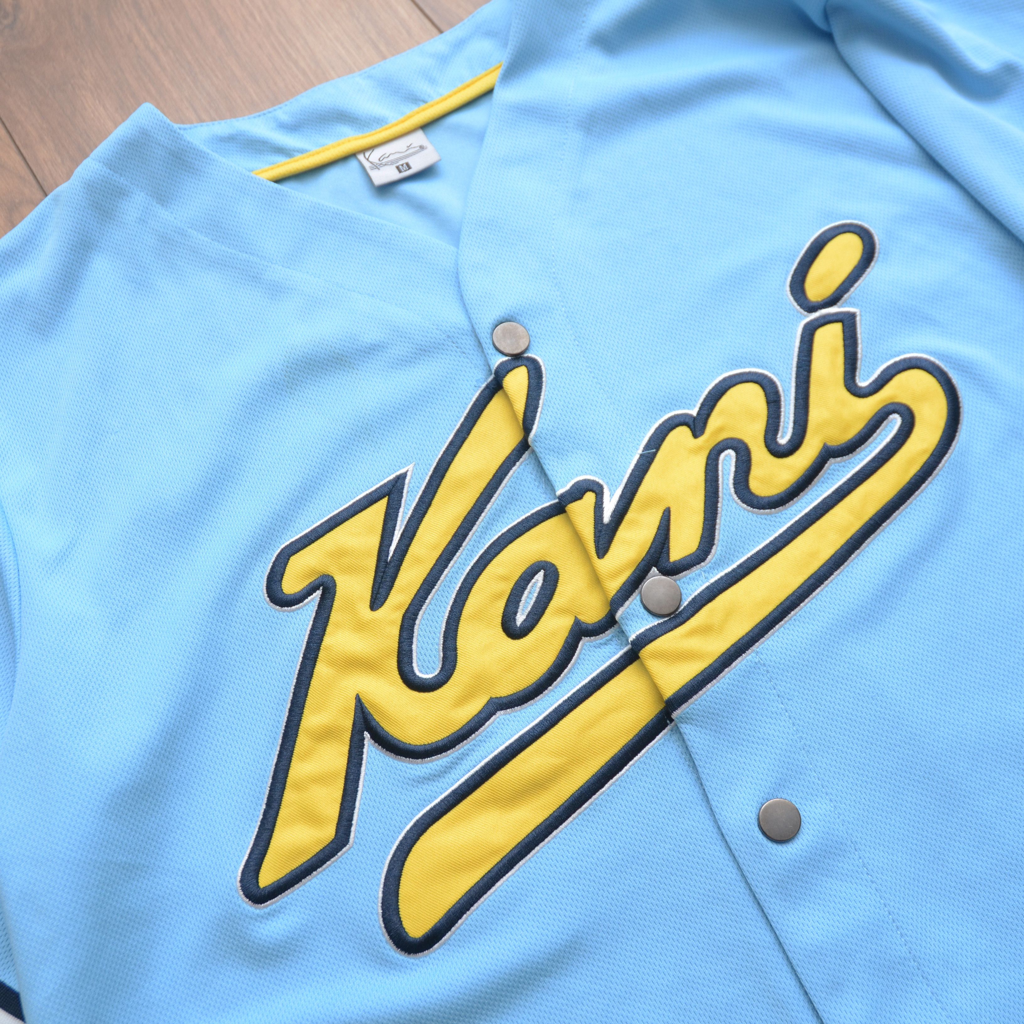 Karl Kani Karl Kani Big Logo Jersey Y2K Hip-Hop Baseball Shirt Fubu Size US M / EU 48-50 / 2 - 10 Thumbnail