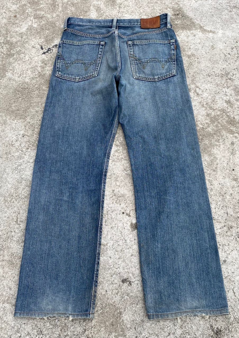 Edwin Vintage Edwin 505zx Selvegde Redline Distressed Denim Size US 30 / EU 46 - 2 Thumbnail