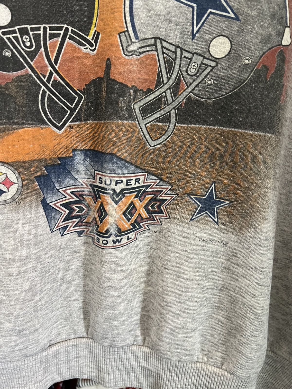 NFL 1995 Steelers vs Cowboys Super Bowl XXX Crewneck Size US L / EU 52-54 / 3 - 3 Thumbnail