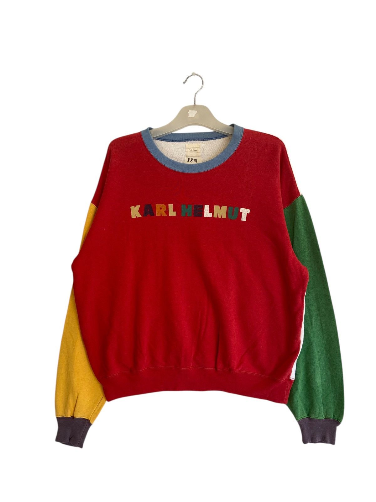 Vintage Karl Helmut Colorblock Sweatshirt