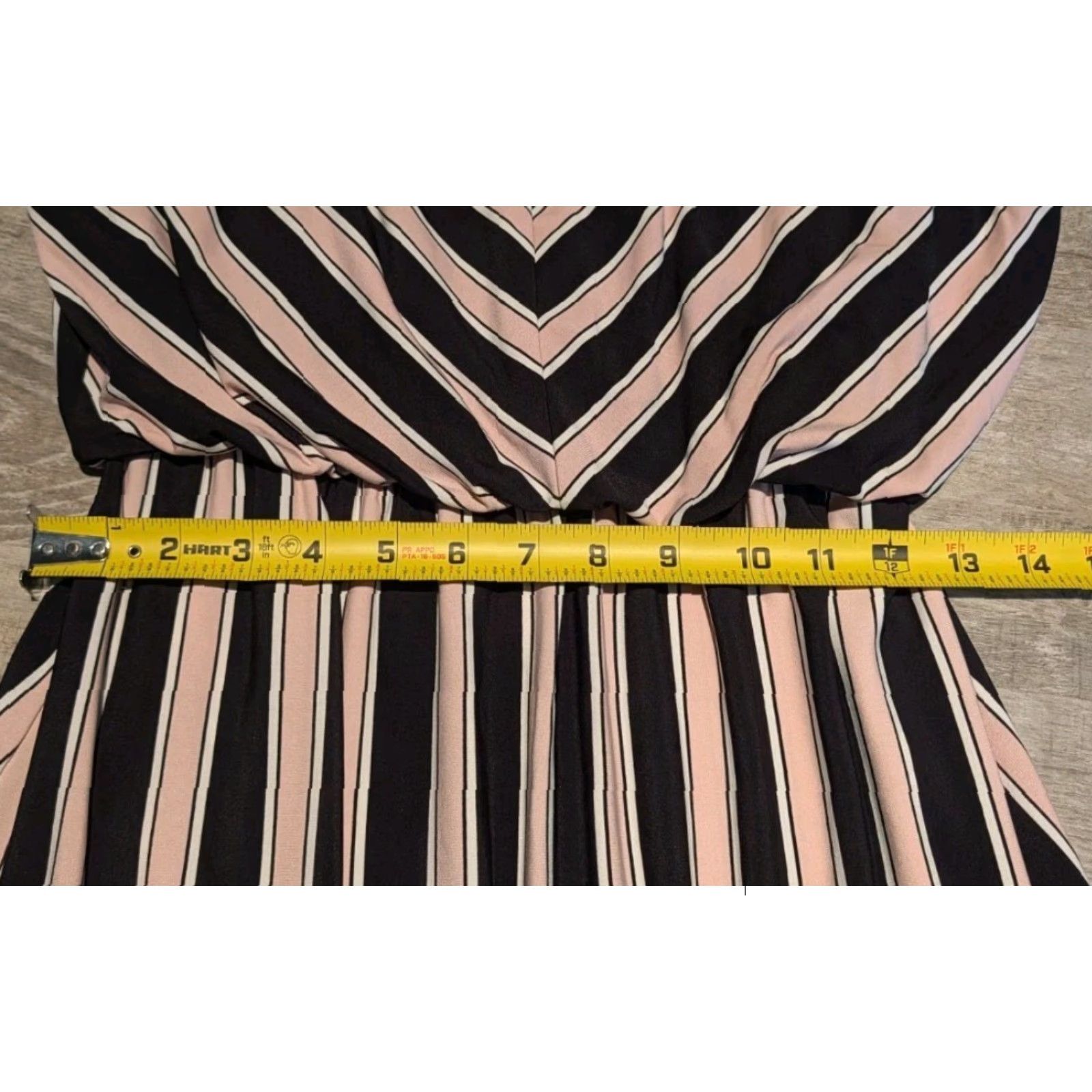 Vintage Maurices Striped Maxi Dress Women’s Medium Striped Pink Black NWT Clothing Maurices Maxi Dress Women’s Medium Striped Pink Black NWT Size M / US 6-8 / IT 42-44 - 5 Thumbnail