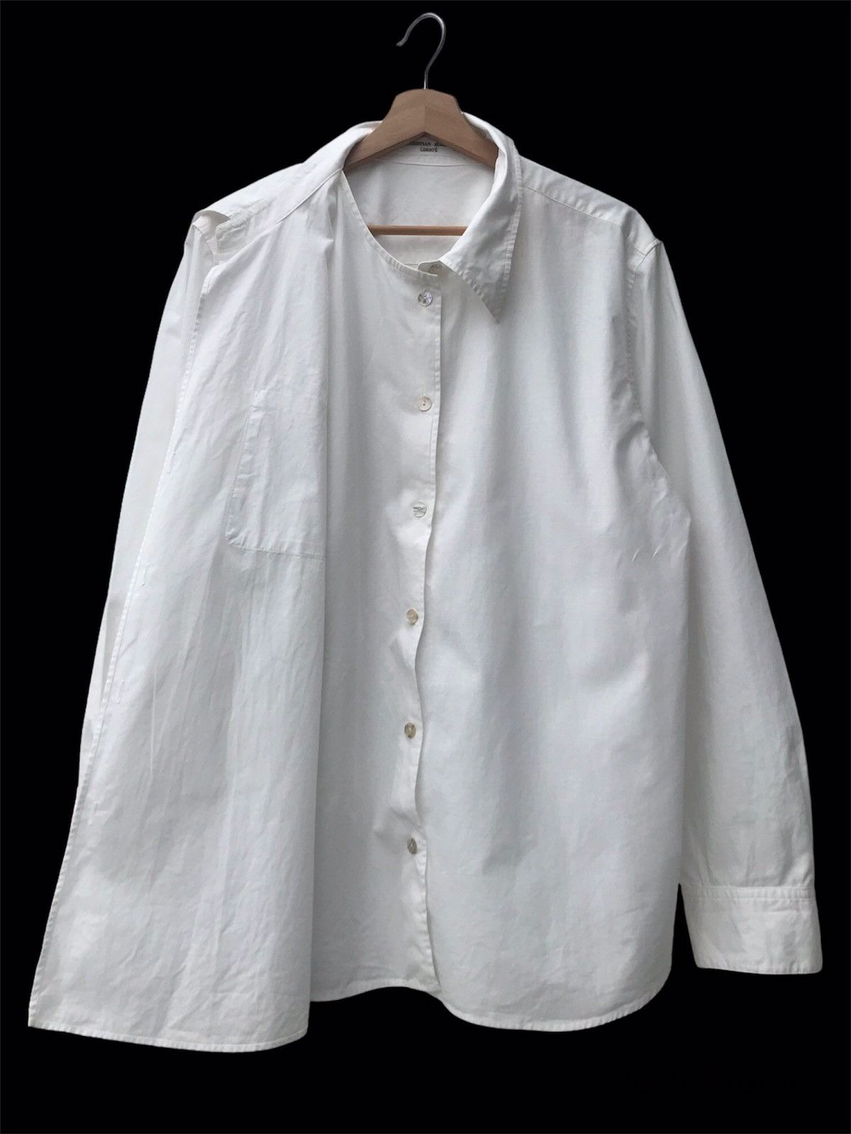 Vintage Unisex Christian Aujard 2 Layer Right Side Shirt Size US M / EU 48-50 / 2 - 1 Thumbnail