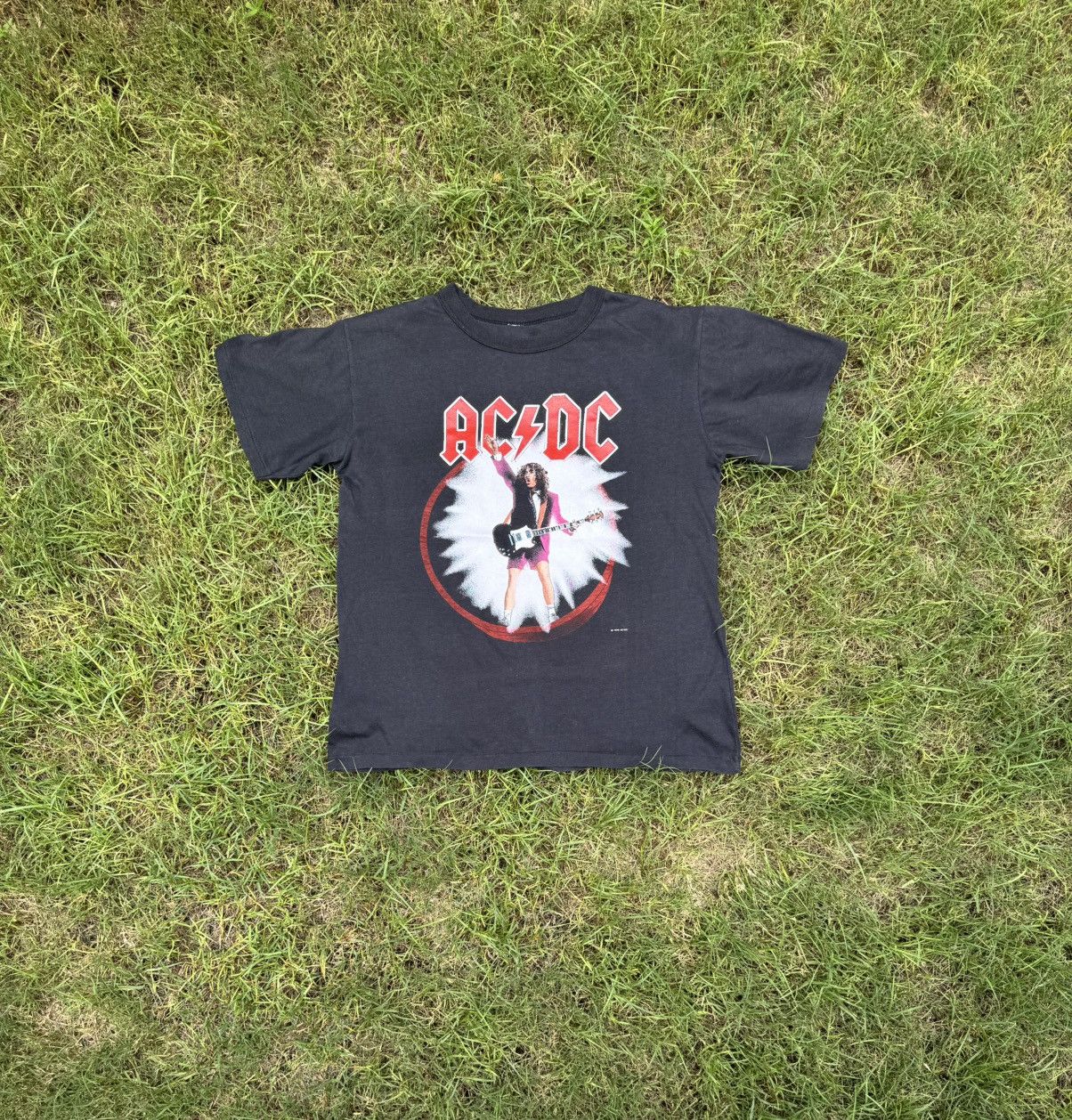 AC/DC Vintage 1988 ACDC World Tour T Shirt Size US M / EU 48-50 / 2 - 1 Thumbnail