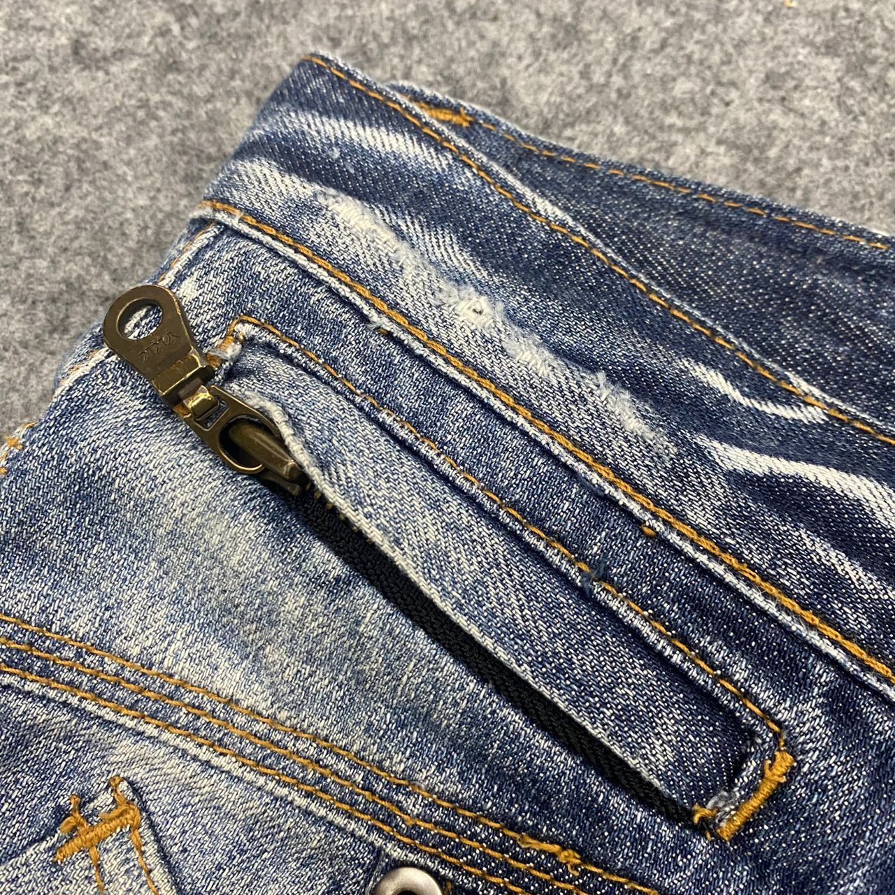 If Six Was Nine 💥Best Offer💥Vintage Japanese Brand Distressed Denim Size US 34 / EU 50 - 12 Thumbnail
